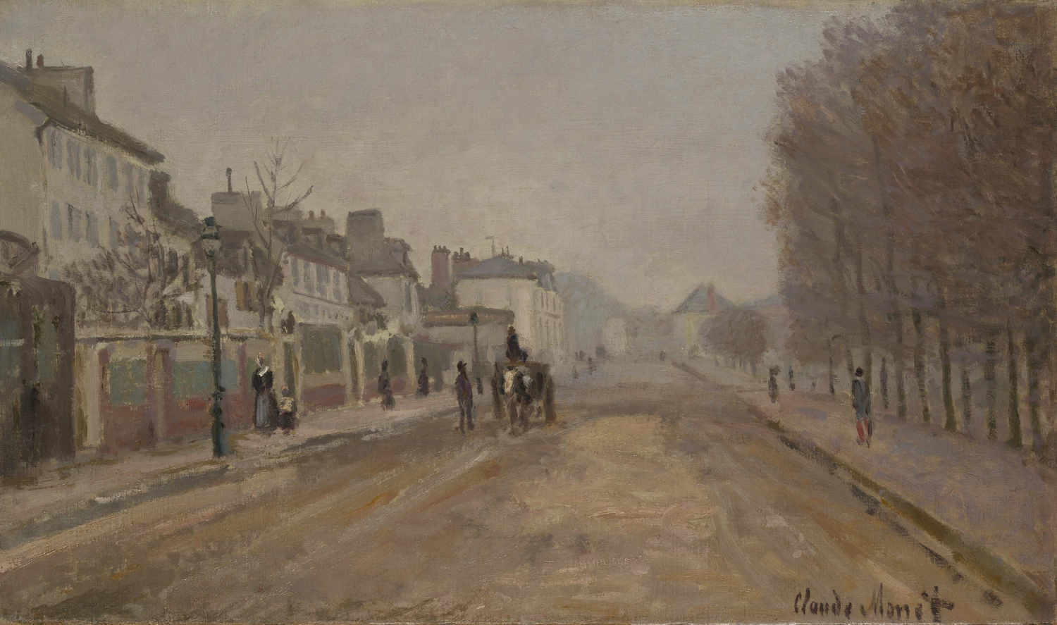 Boulevard Heloise, Argenteuil - Yale University Art Gallery, New Haven